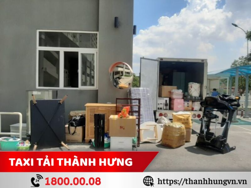 Taxi tải Kubet chung cư quận 9
