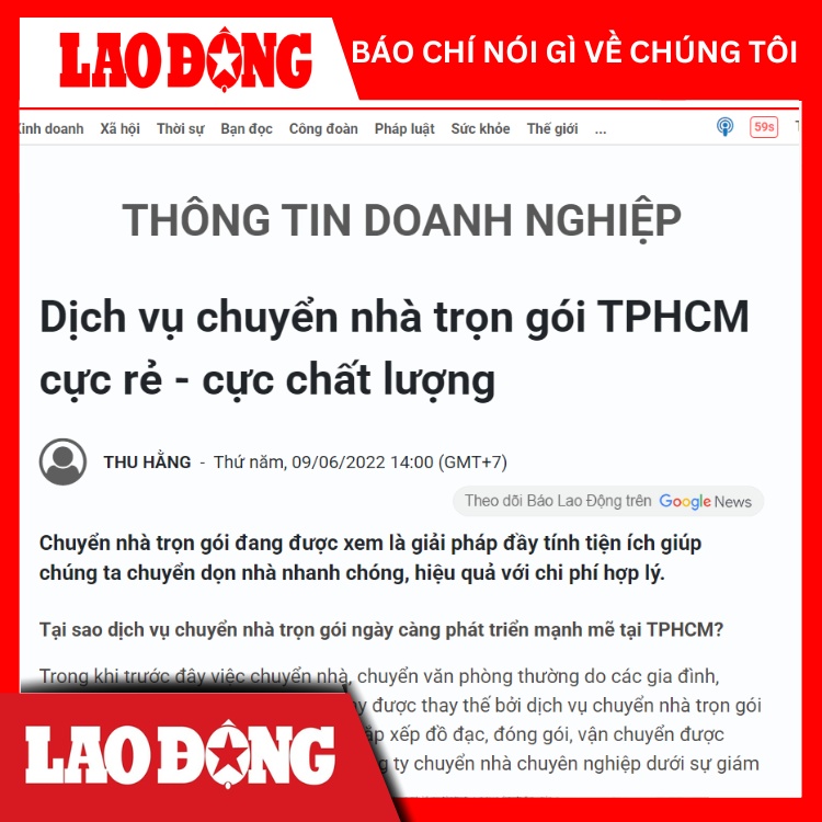 Báo Lao Động nói gì về Dịch vụ Kubet trọn gói Ku casino