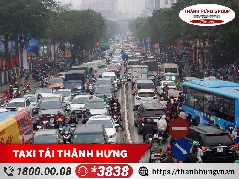 Các tuyến đường dễ ách tắc tại quận Hai Bà Trưng