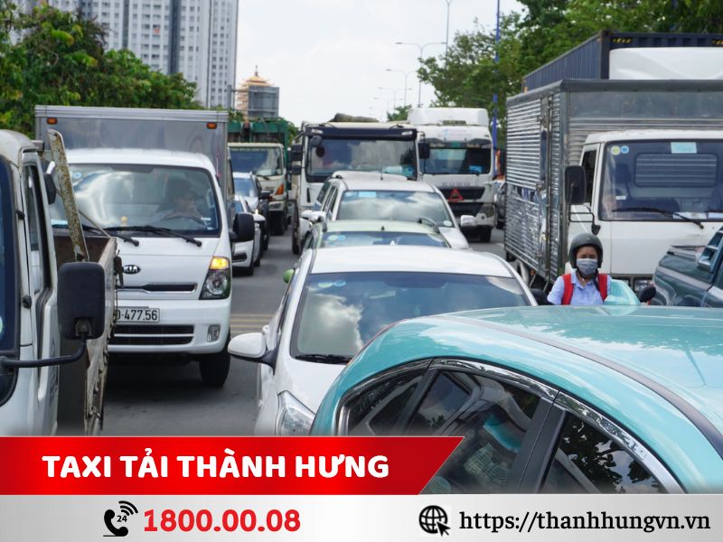 các tuyến đường kẹt xe tại quận 2