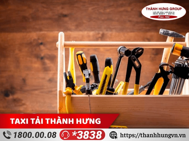 Chuẩn bị các dụng cụ thích hợp, vật dụng và linh kiện