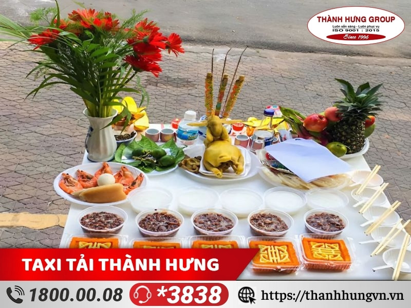 Chuẩn bị đầy đủ lễ cúng nhập trạch