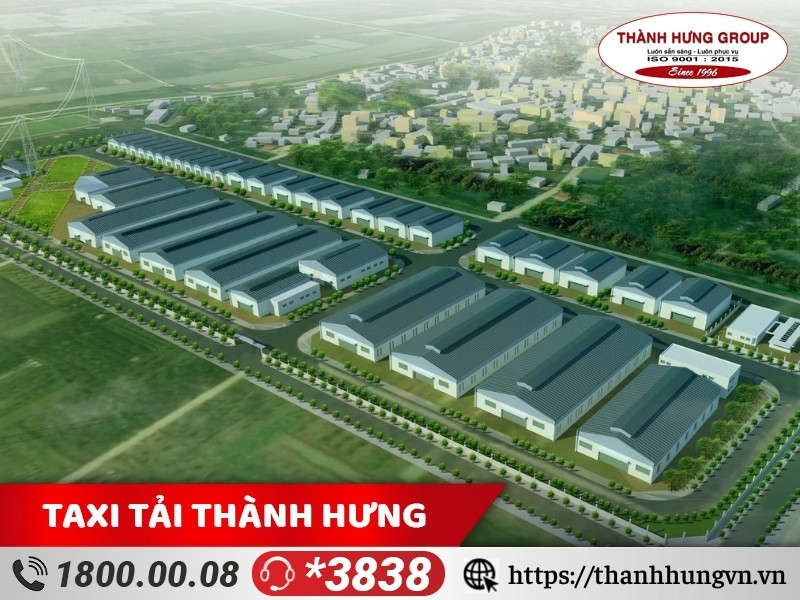 Cụm công nghiệp Song Phượng, huyện Đan Phượng.