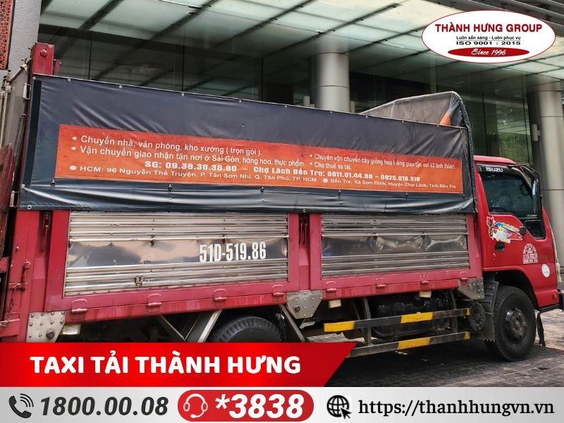 Taxi Tải Ku casino thực hiện chuyển dọn tòa nhà văn phòng