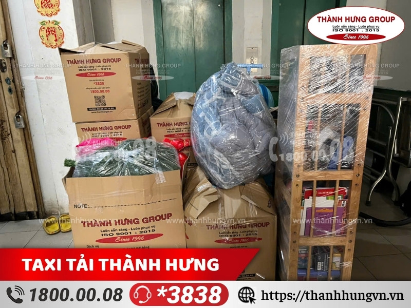 Đồ đạc Kubet được bao bọc kỹ lưỡng