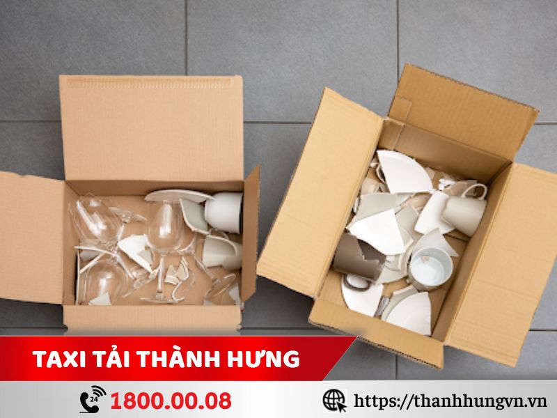 Cần đóng gói và vận chuyển đồ dễ vỡ đúng cách