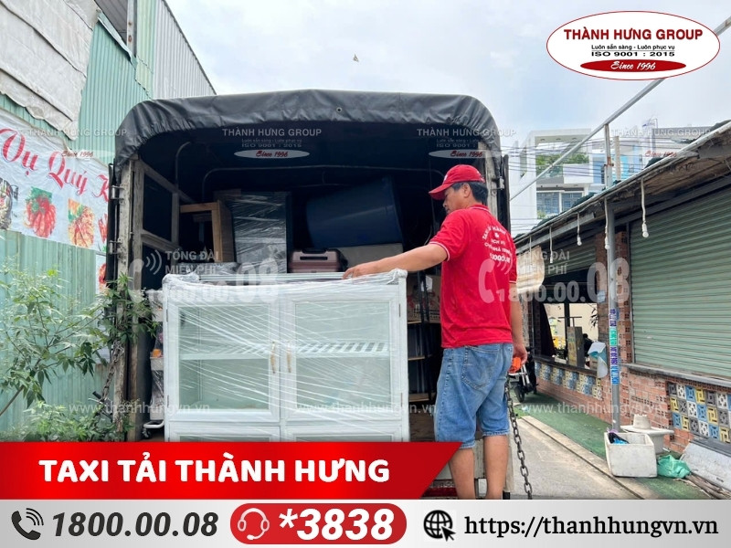 Đóng gói và tiến hành vận chuyển tủ bếp