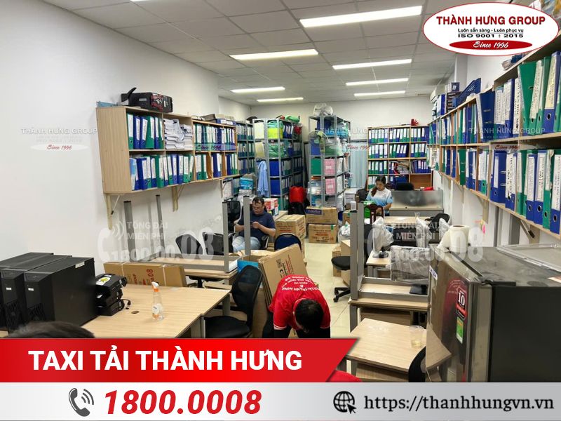 Dự án bốc xếp chuyển văn phòng Ku casino đã thực hiện