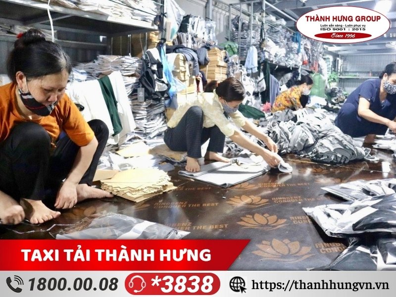 Nghề cắt may tại huyện Phúc Thọ.