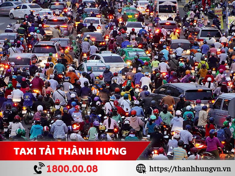 tình hình kẹt xe tại quận 6