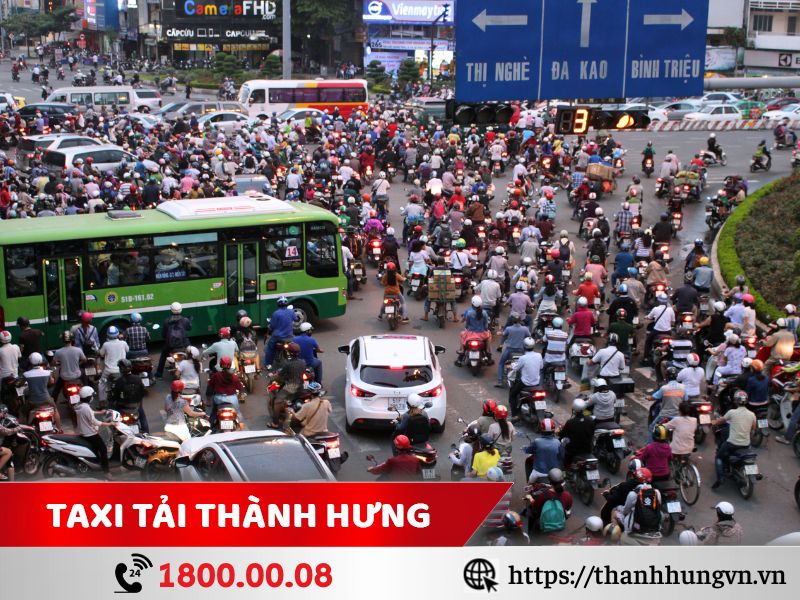 Tình hình kẹt xe quận Bình Thạnh