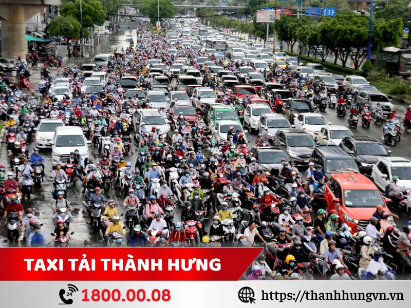 Tình trạng kẹt xe tại quận 3
