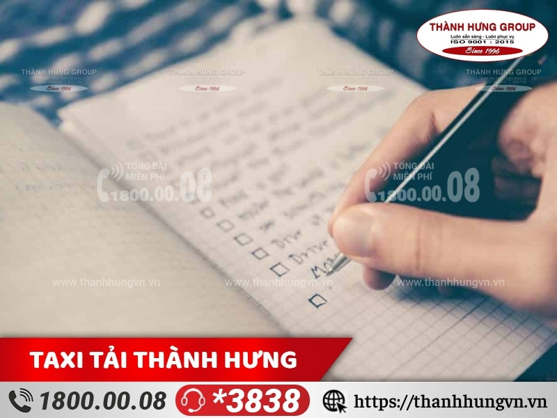 Lên kế hoạch chuyển trọ chi tiết