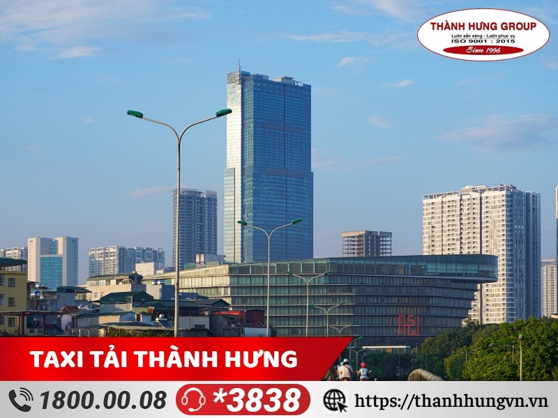 Quận Nam Từ Liêm ngày càng phát triển với mật độ dân cư đông đúc.