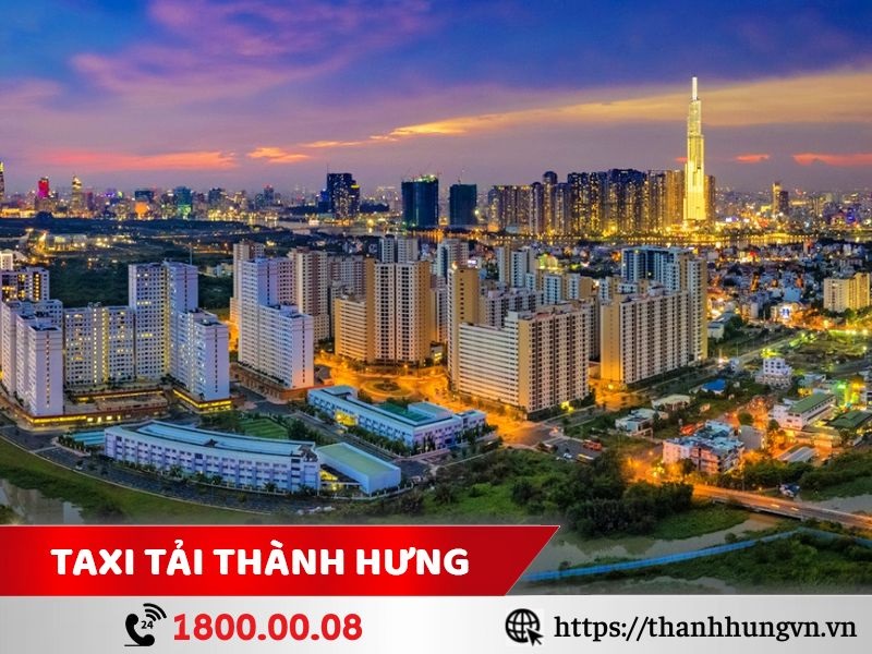 Khu đô thị mới với nhiều tòa nhà cho thuê văn phòng cao cấp