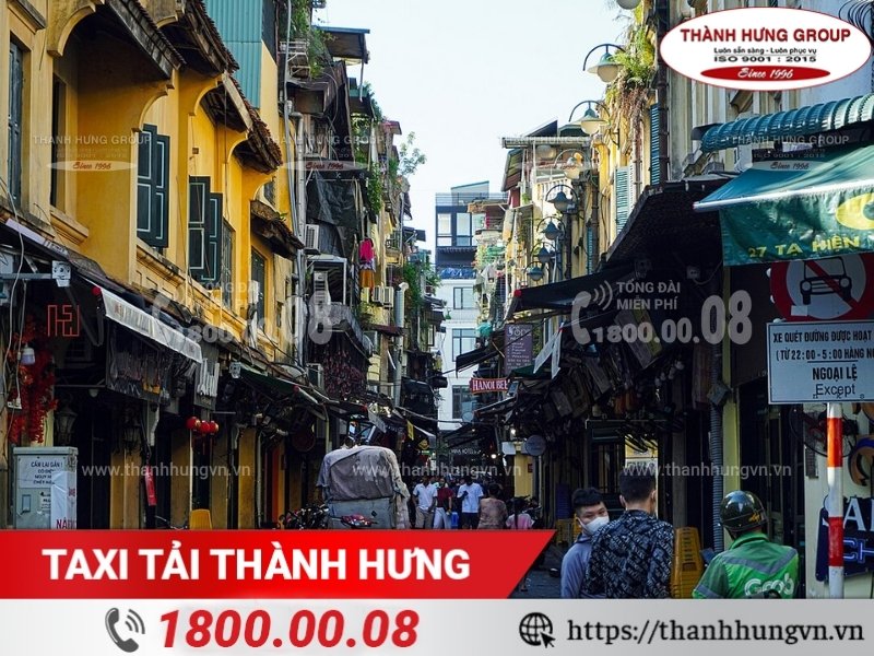 Phố cổ Hà Nội khó di chuyển/khó dừng đỗ.