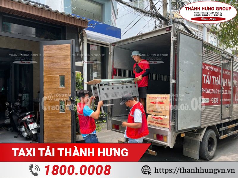 Quy trình dịch vụ bốc xếp chuyển văn phòng