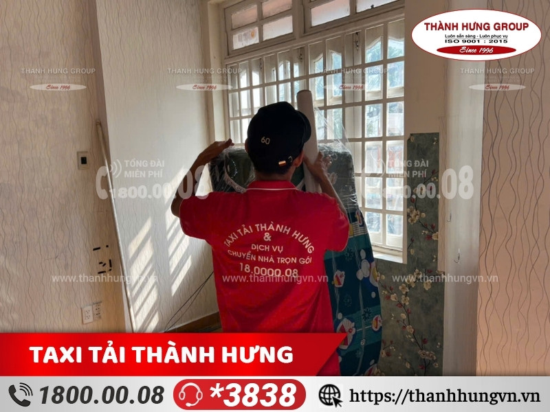 Quy trình dịch vụ chuyển trọ Củ Chi của Taxi Tải Ku casino