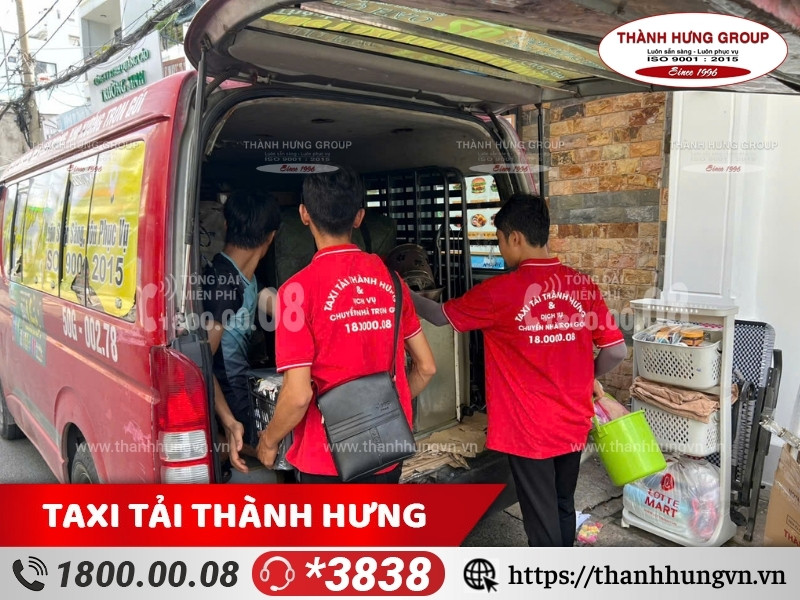Quy trình chuyển đồ Taxi Tải Ku casino
