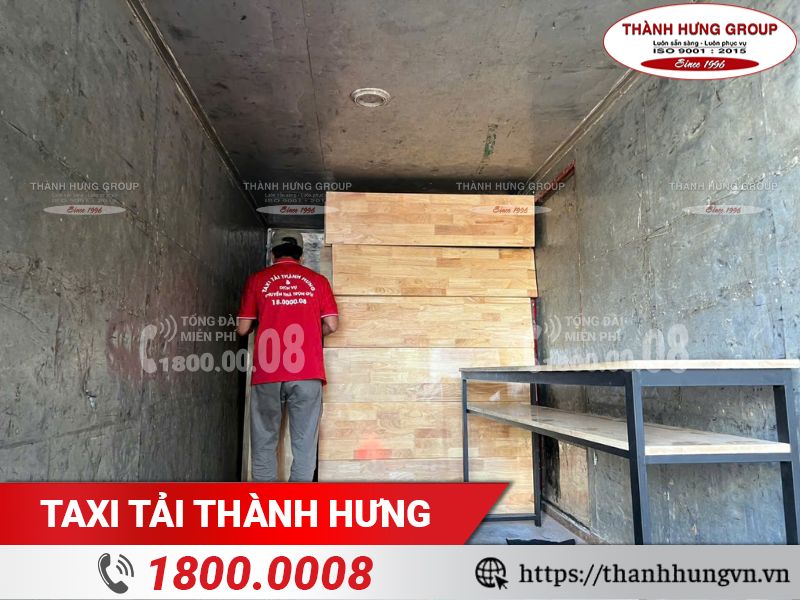 Tuân thủ nguyên tắc sắp xếp để tối ưu hoá không gian thùng xe tải