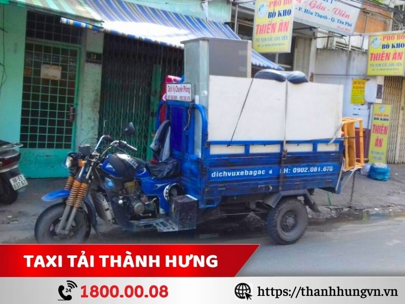 Ưu và nhược điểm khi Kubet, chở hàng bằng xe ba gác