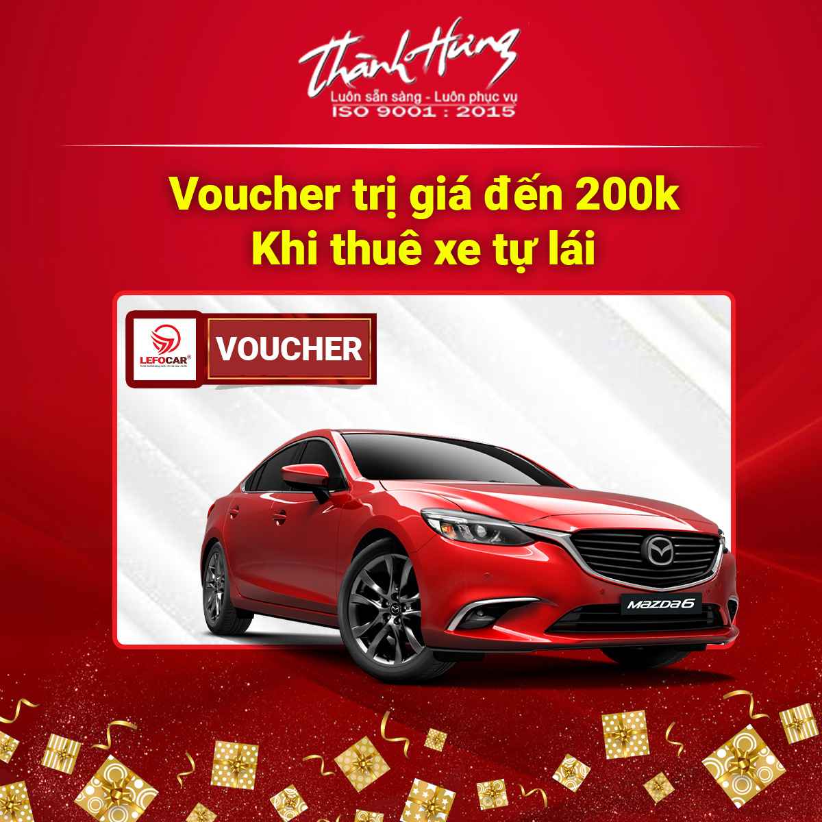 Taxi tải Ku casino tặng voucher 200k khi thuê xe tự lái LefoCar