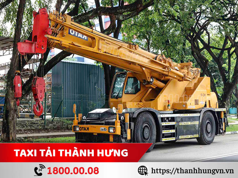 Thuê xe cẩu Kato