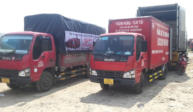 Xe tải 2 tấn tại bãi xe