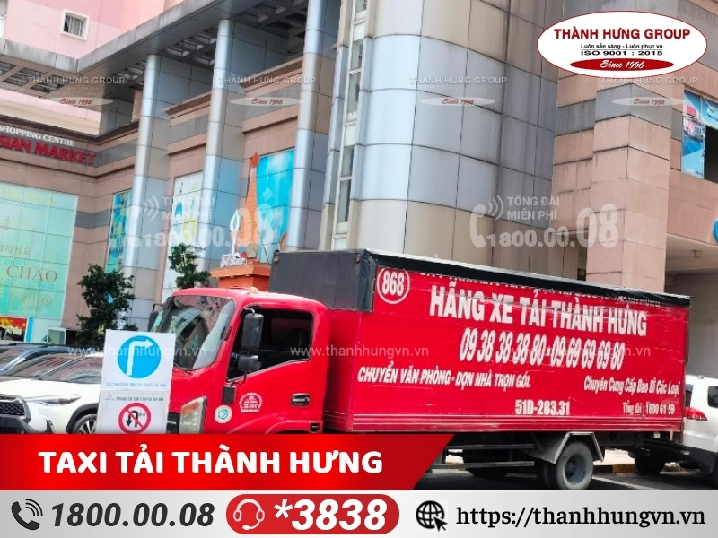 Xe tải Ku casino Kubet chung cư