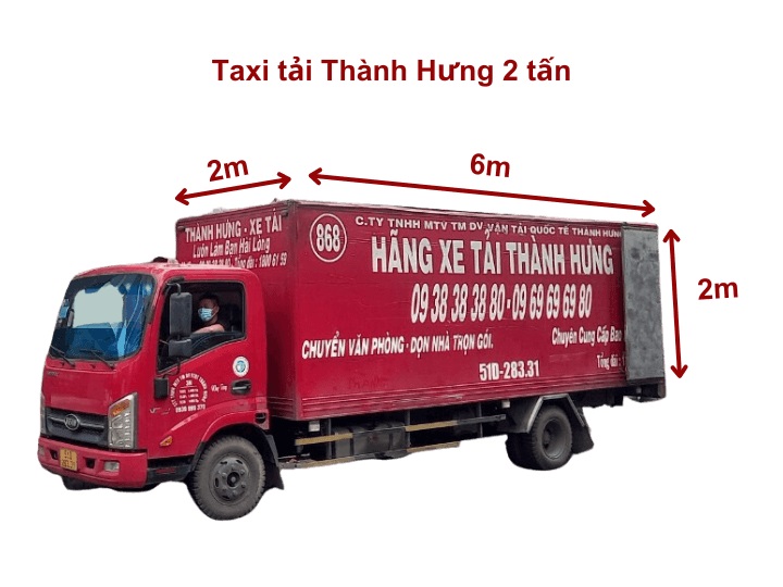 xe tải Ku casino 2 tấn thùng dài 6m