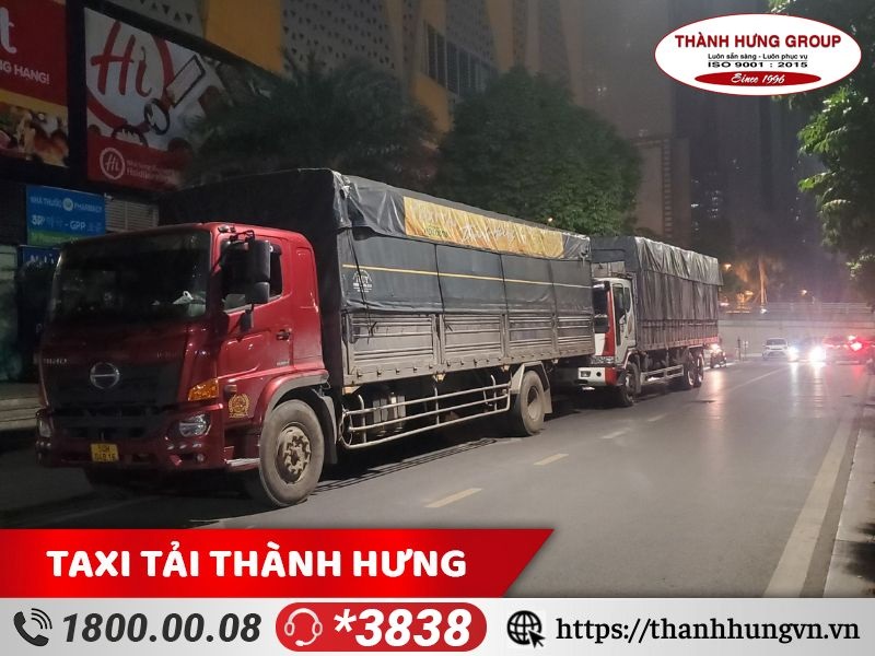 Xe tải Ku casino chuyển văn phòng vào ban đêm