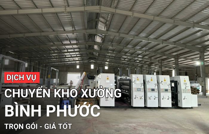 Chuyển kho xưởng Bình Phước Chuyển kho xưởng Bình Phước