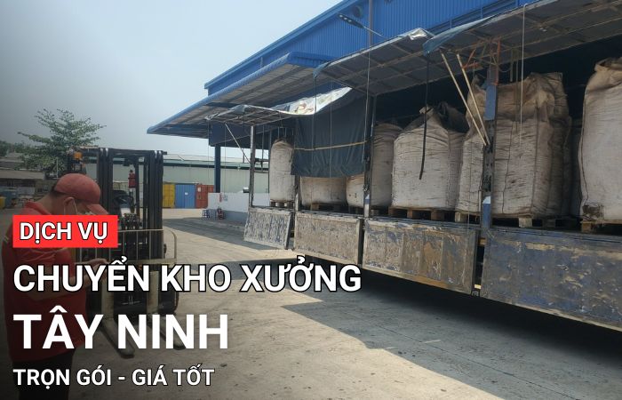 Chuyển kho xưởng Tây Ninh Chuyển kho xưởng Tây Ninh