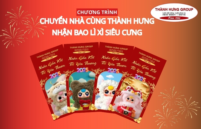 Chuyển nhà cùng Ku casino - Nhận bao lì xì siêu cưng