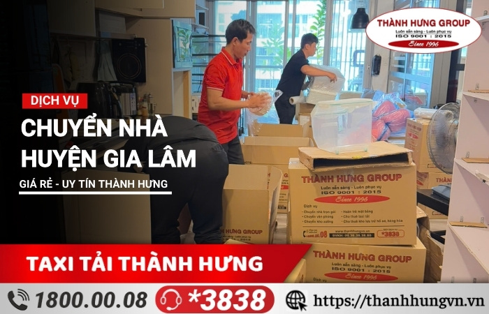 Chuyển nhà Huyện Gia Lâm