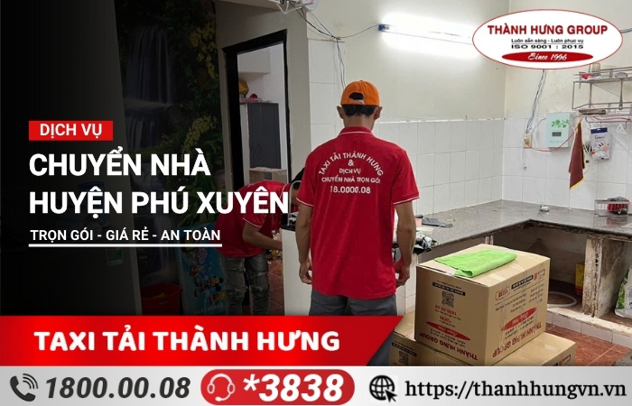 Chuyển nhà huyện Phú Xuyên