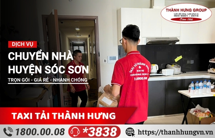 Chuyển nhà Huyện Sóc Sơn
