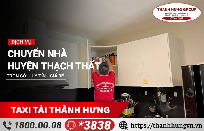 Chuyển nhà Huyện Thạch Thất