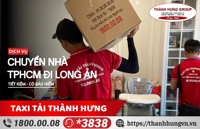 Chuyển nhà TPHCM đi Long An