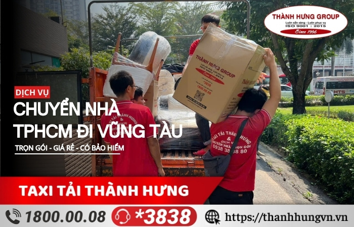 Chuyển nhà TPHCM đi Vũng Tàu