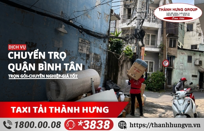Chuyển trọ Quận Bình Tân
