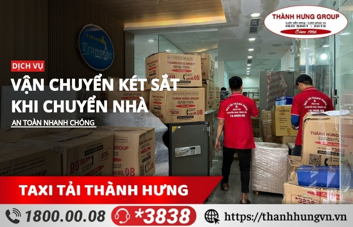 Kinh nghiệm chuyển két sắt khi Kubet, chuyển văn phòng 