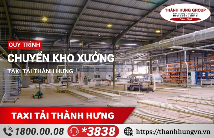 Quy trình chuyển kho xưởng Quy trình chuyển kho xưởng